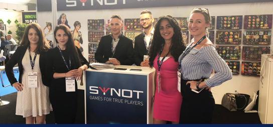 SYNOT for the first time as exhibitor at iGB Live in Amsterdam